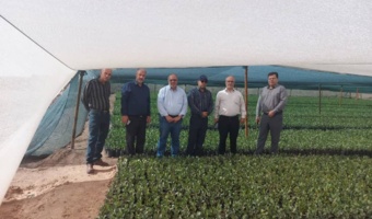 بازدید سرپرست معاونت برنامه‌ریزی و پشتیبانی موسسه تحقیقات علوم باغبانی از ایستگاه تحقیقاتی ۲۲ بهمن پژوهشکده پسته در شهرستان رفسنجان استان کرمان