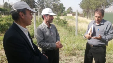 بازدید رئیس موسسه تحقیقات علوم باغبانی از برنامه‌های پژوهشی حوزه باغبانی استان کردستان
